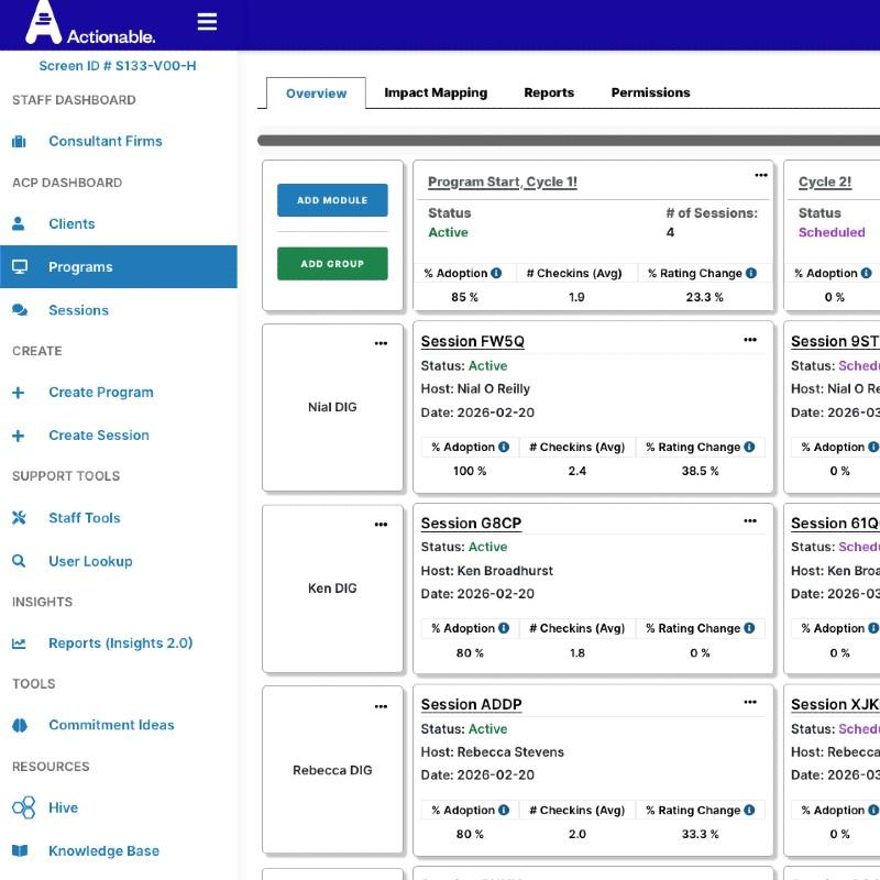 Actionable desktop preview