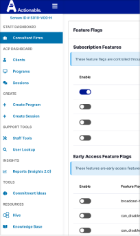 Actionable mobile preview