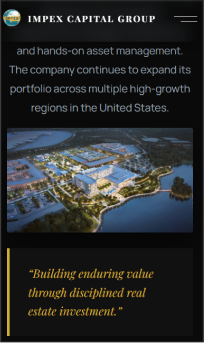 Impex Capital Group mobile preview